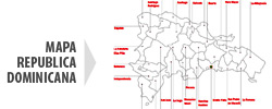 Mapa Republica Dominicana